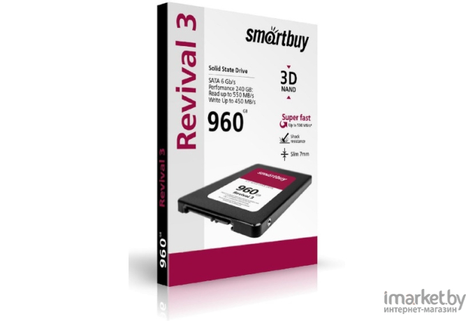 SSD диск SmartBuy 960Gb Revival3 [SB960GB-RVVL3-25SAT3]