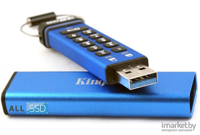Usb flash Kingston DataTraveler 2000 8Gb синий [DT2000/8GB]