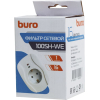 Сетевой фильтр Buro 100SH-WE 1 розетка (коробка) белый