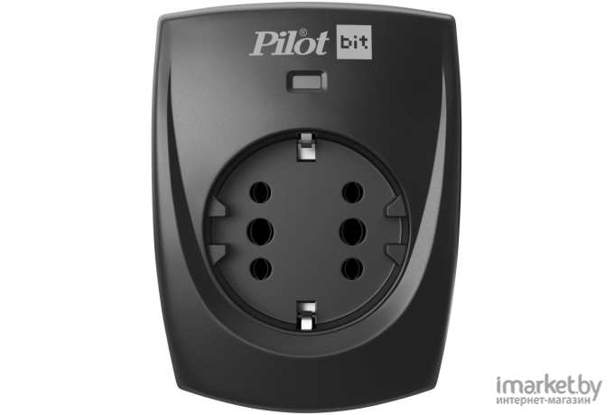 Сетевой фильтр Pilot Bit 1 розетка (коробка) черный [BIT]