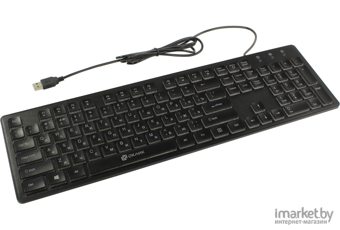 Клавиатура Oklick 510 ML черный
