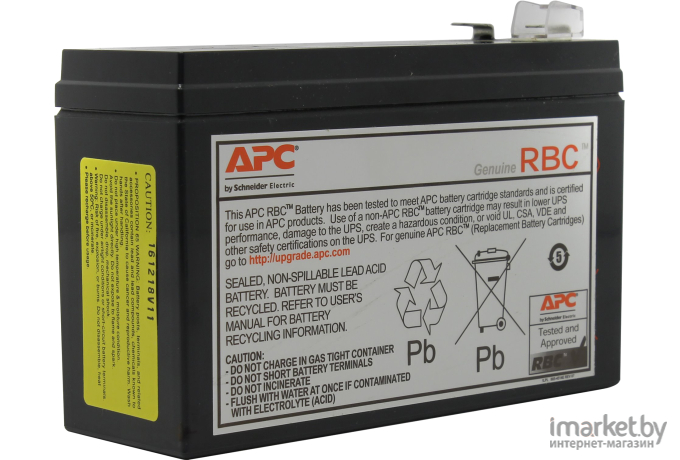 Аккумулятор для ИБП APC APCRBC106 для BE400-FR/GR/IT/UK