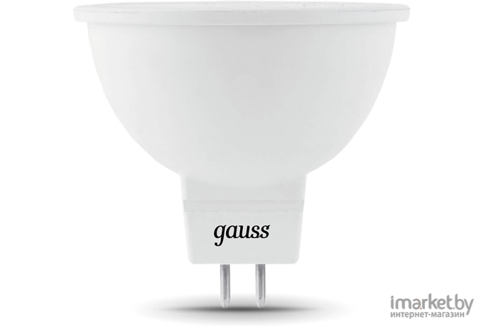 Лампа Gauss LED MR16 GU5.3 7W 630lm 4100K 1/10/100 [101505207]