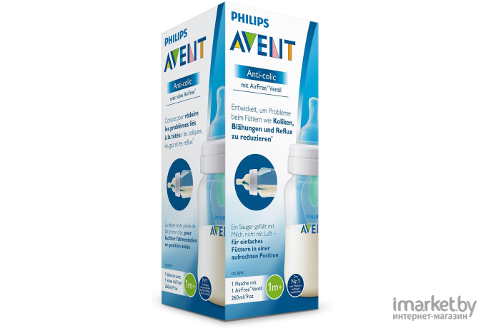 Бутылочка для кормления Philips AVENT Anti-colic с клапаном AirFree