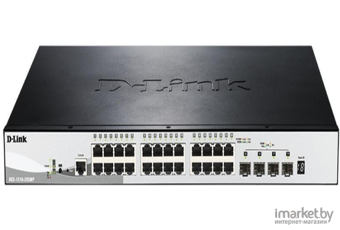 Коммутатор D-Link DGS-1510-28XMP/A1A