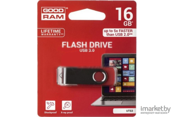 Usb flash GOODRAM UTS3 16GB [UTS3-0160R0R11]