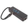 USB-хаб Orient JK-340 черный [30028]