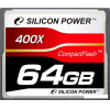 Карта памяти Silicon-Power CF 64GB 400X [SP064GBCFC400V10]