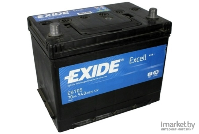 Аккумулятор Exide Excell EB705 70 А/ч