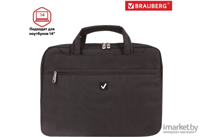 Сумка для ноутбука BRAUBERG CHNC-1 13.3 Black [240455]