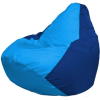 Кресло-мешок Flagman кресло Груша Г0.1-273 голубой/синий