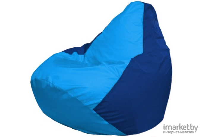 Кресло-мешок Flagman кресло Груша Г0.1-273 голубой/синий
