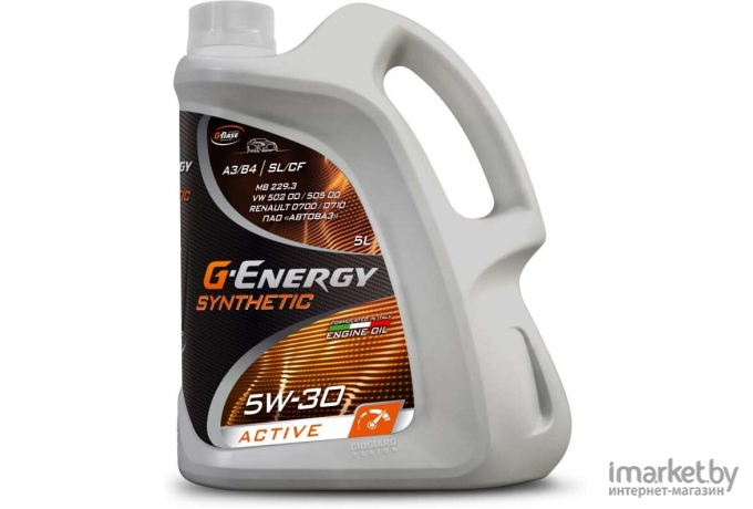 Моторное масло G-energy Synthetic Active 5W30 5л [253142406]