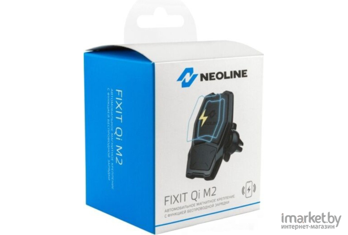 Автомобильный держатель Neoline Fixit Qi M2 черный