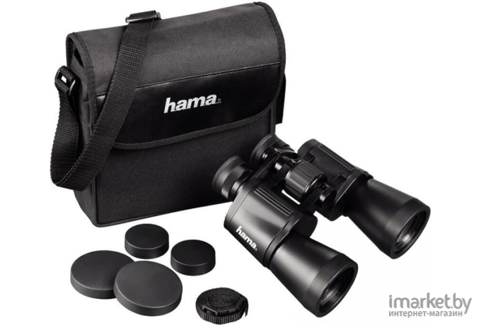 Бинокль Hama Optec Porro 10x50 мм черный [00002804]