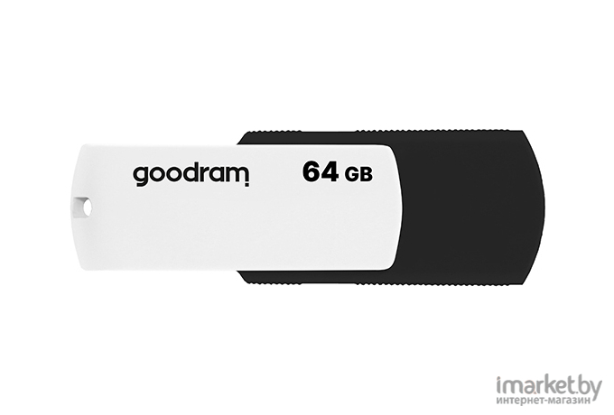 Usb flash GOODRAM 64GB UCO2 Black/White [UCO2-0640KWR11]