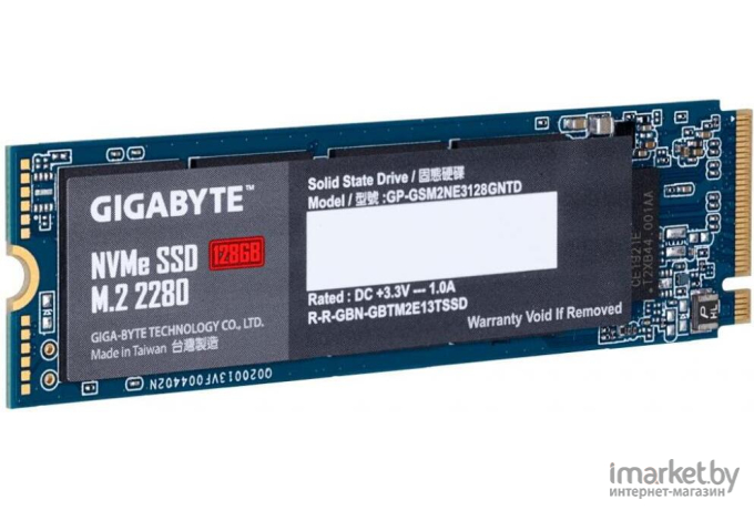 SSD диск Gigabyte 2280 128GB [GP-GSM2NE3128GNTD]