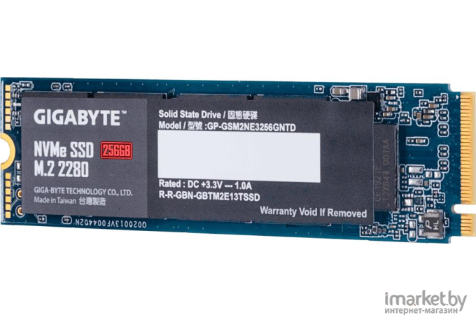 SSD диск Gigabyte 2280 256GB [GP-GSM2NE3256GNTD]
