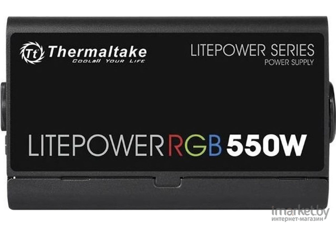 Блок питания Thermaltake ATX 550W Litepower RGB 550 [PS-LTP-0550NHSANE-1]