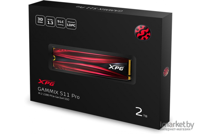 SSD диск A-Data M.2 2.0Tb XPG S11 Pro [AGAMMIXS11P-2TT-C]