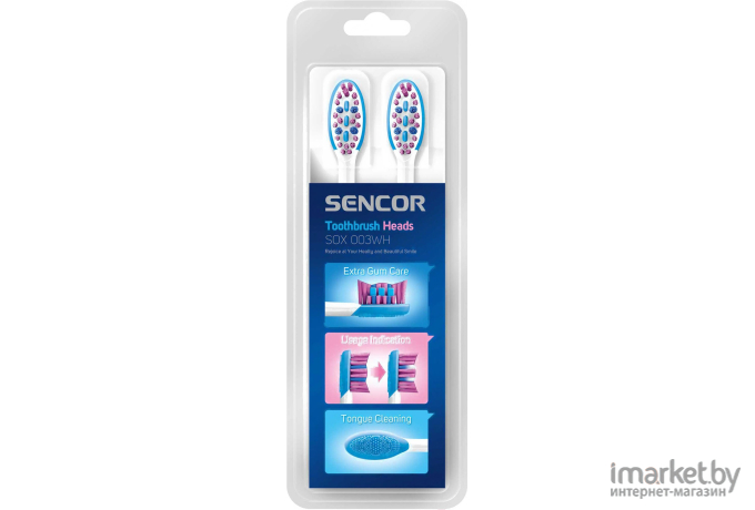 Насадка для зубной щетки Sencor SOX 003WH