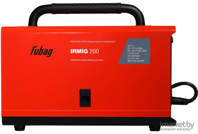 Сварочный полуавтомат Fubag IRMIG 200 с горелкой [31 433.1]