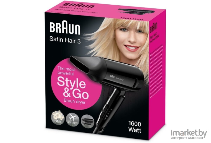 Фен Braun HD 350 Satin Hair 3