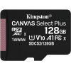 Карта памяти Kingston microSDHC 128GB microSDXC Class10 UHS-I Canvas Select up 100MB/s без адапт [SDCS2/128GBSP]