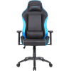 Игровое кресло Tesoro Alphaeon S1 черный/голубой [TSF715BL]