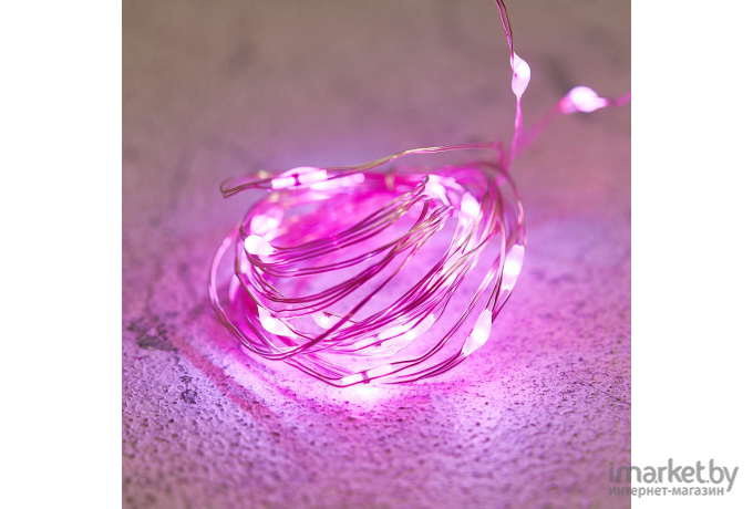 Светодиодная нить Neon-night Роса розовый [303-007]
