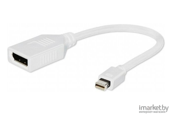 Gembird Cablexpert miniDisplayPort - DisplayPort 20M/20F White [A-mDPM-DPF-001-W]