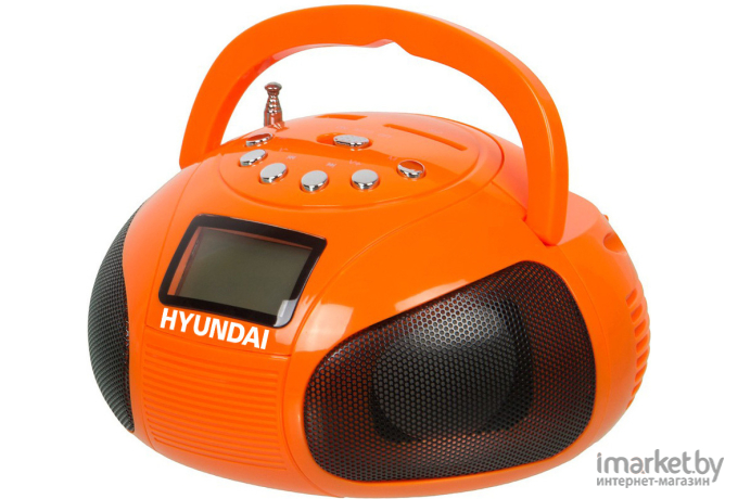 Портативная аудиосистема Hyundai H-PAS120 оранжевый