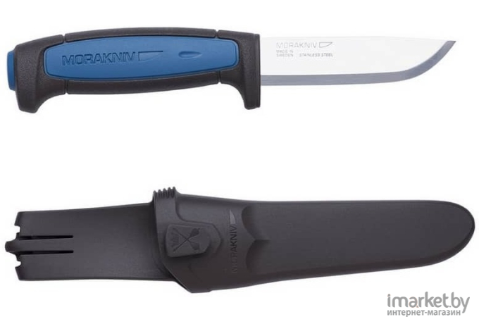 Кухонный нож и ножницы Morakniv Pro S черный/синий