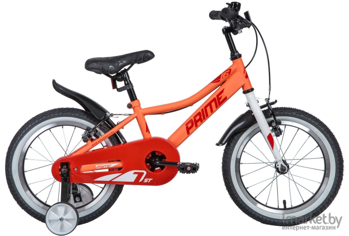 Велосипед детский Novatrack Prime 16 терракотовый