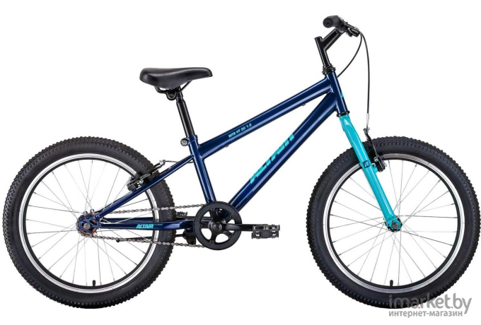 Велосипед детский Altair MTB HT 20 1.0 рама 10.5 дюймов 2020 синий [RBKT01N01007]