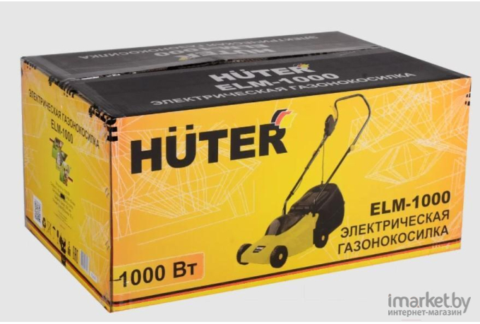Газонокосилка электрическая Huter ELM-1000