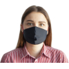 Защитная маска Health&Care женская, р. M черный/красный