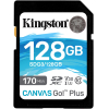 Карта памяти Kingston SDXC 128Gb  SDXC UHS-I Class U3 V30 [SDG3/128GB]