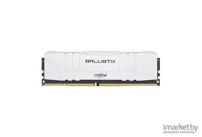 Оперативная память Crucial DRAM Ballistix White 8GB DDR4 3200MT/s [BL8G32C16U4W]