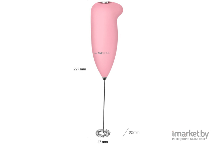 Вспениватель молока Clatronic MS 3089 Розовый