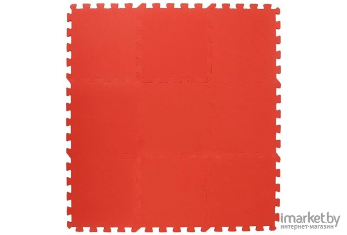 Развивающий коврик ECO COVER Мягкий пол универсальный 30МП красный