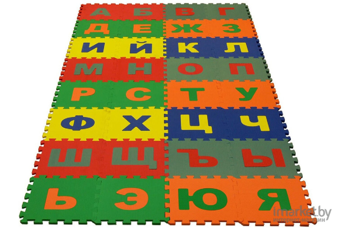 Развивающий коврик ECO COVER детский Русский Алфавит [25МПД2/Р]