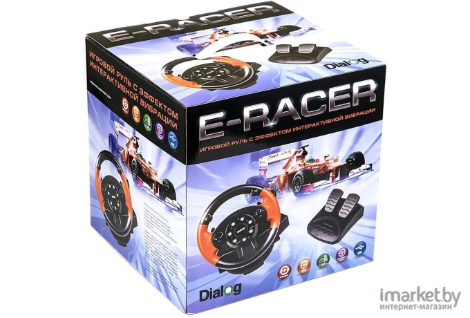 Игровой руль Dialog E-Racer GW-125VR