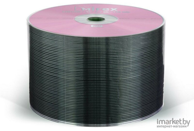 Оптический диск Mirex DVD+RW 4.7Gb 4x по 50 шт в пленке [UL130022A4T]