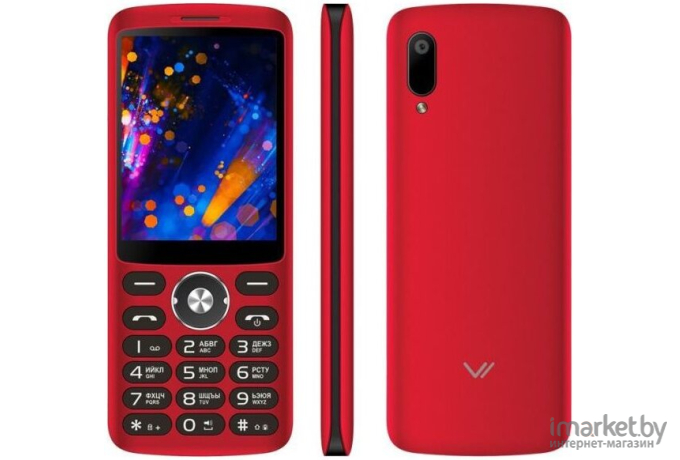 Мобильный телефон Vertex D571 красный