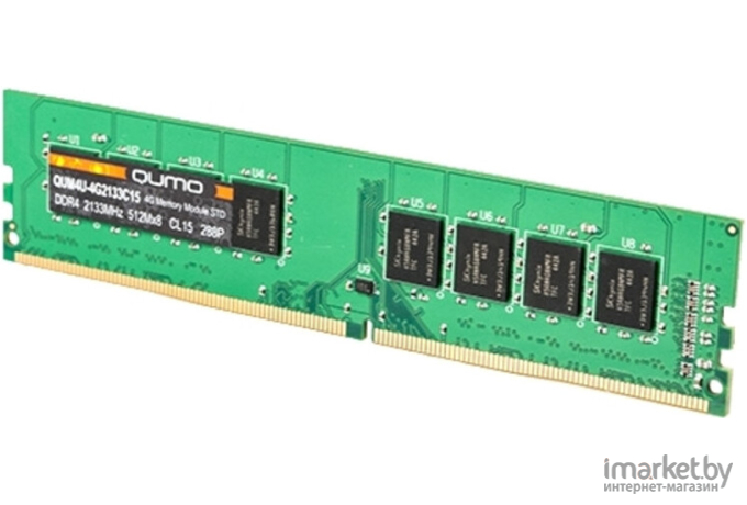 Оперативная память QUMO DDR4 DIMM 16Gb PC4-21300 [QUM4U-16G2666P19]