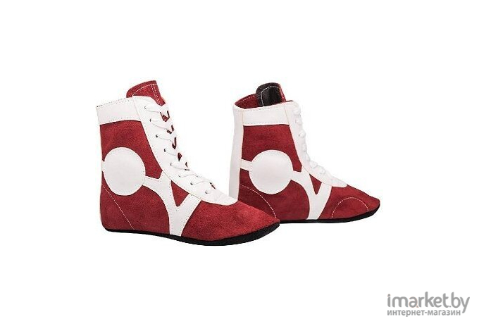 Обувь для самбо RuscoSport RS001/2 35 красный