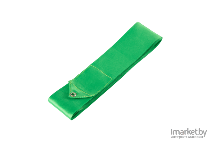 Лента для гимнастики Amely AGR-201 6м с палочкой 56 см зеленый