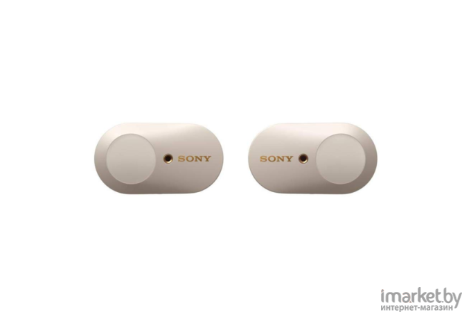 Наушники Sony WF-1000XM3 серебристый [WF1000XM3S.E]