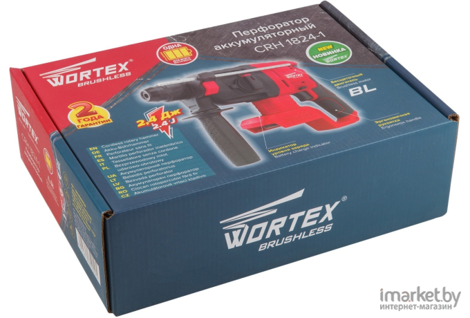 Перфоратор Wortex CRH 1824-1 без аккумулятора (CRH182410029)